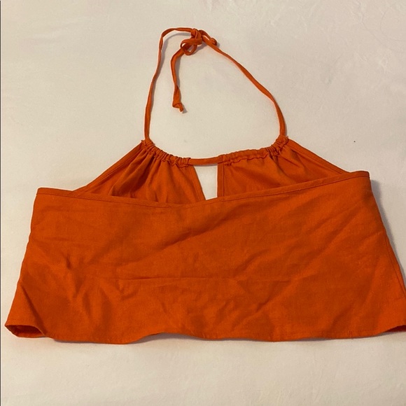 Orange halter top - Picture 2 of 3